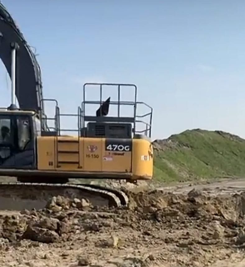 24 Allkind excavator on site